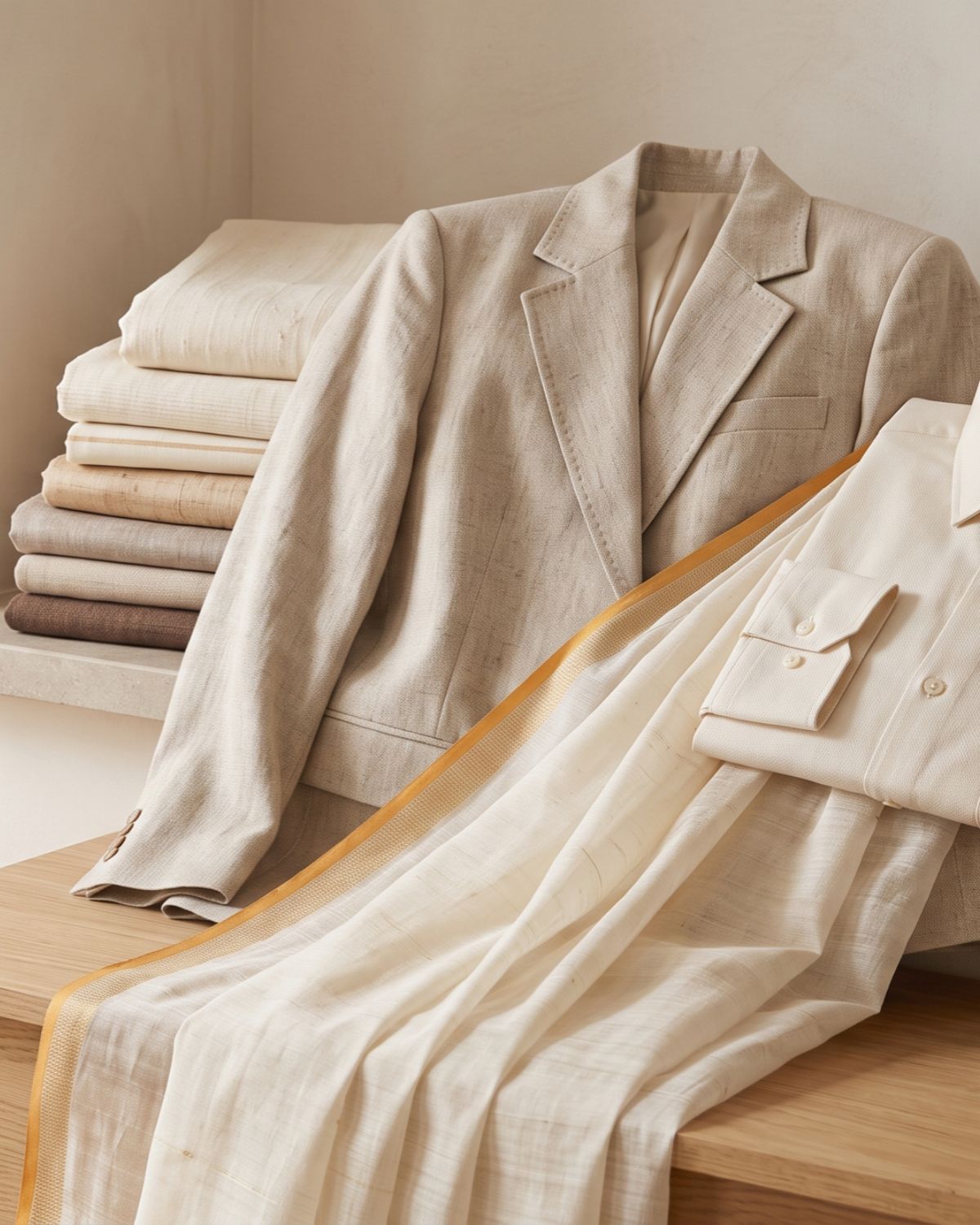 Premium Indian textiles and modern garments